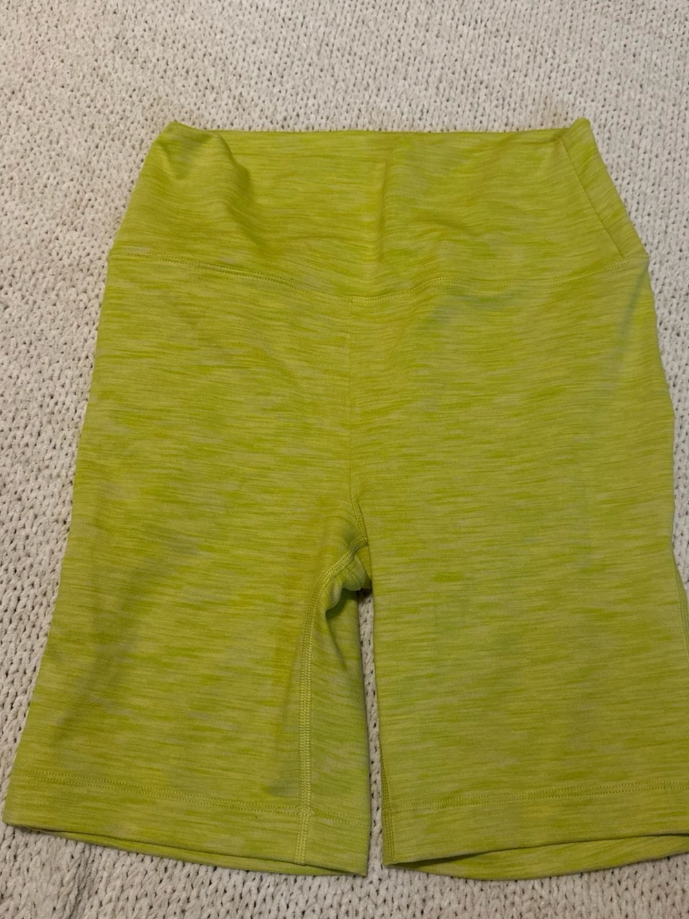 Outdoor Voices Green Active Bike Shorts